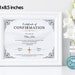 Printable Confirmation Certificate, Church Certificate Template, 11x8.5 ...