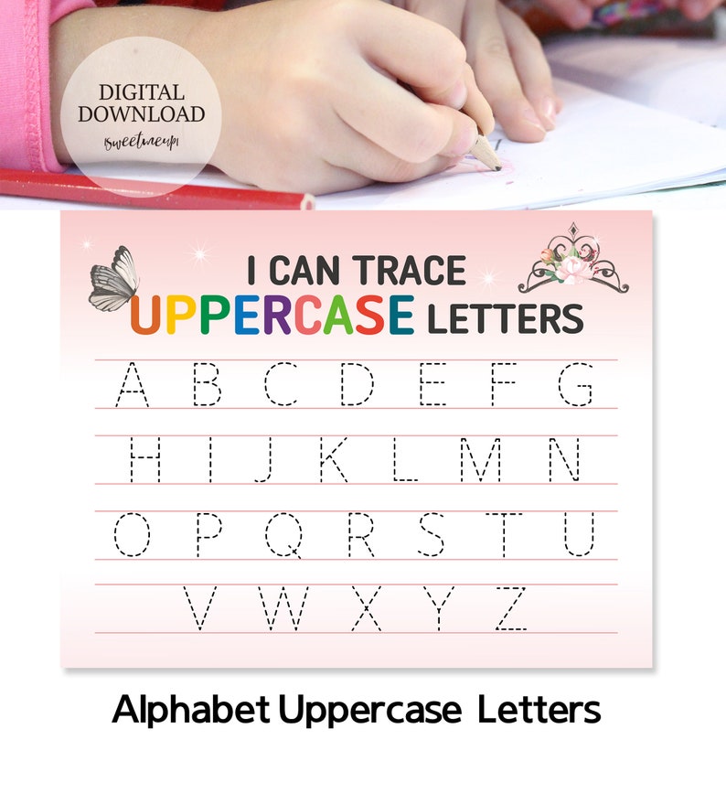 Personalized Name Writing Worksheet Custom Name Preschool Etsy