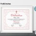 Deaconess Ordination Certificate Printable Editable - Etsy