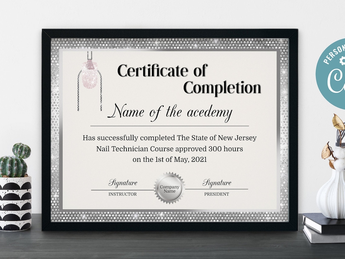 2. Professional Nail Art Certificate - wide 2