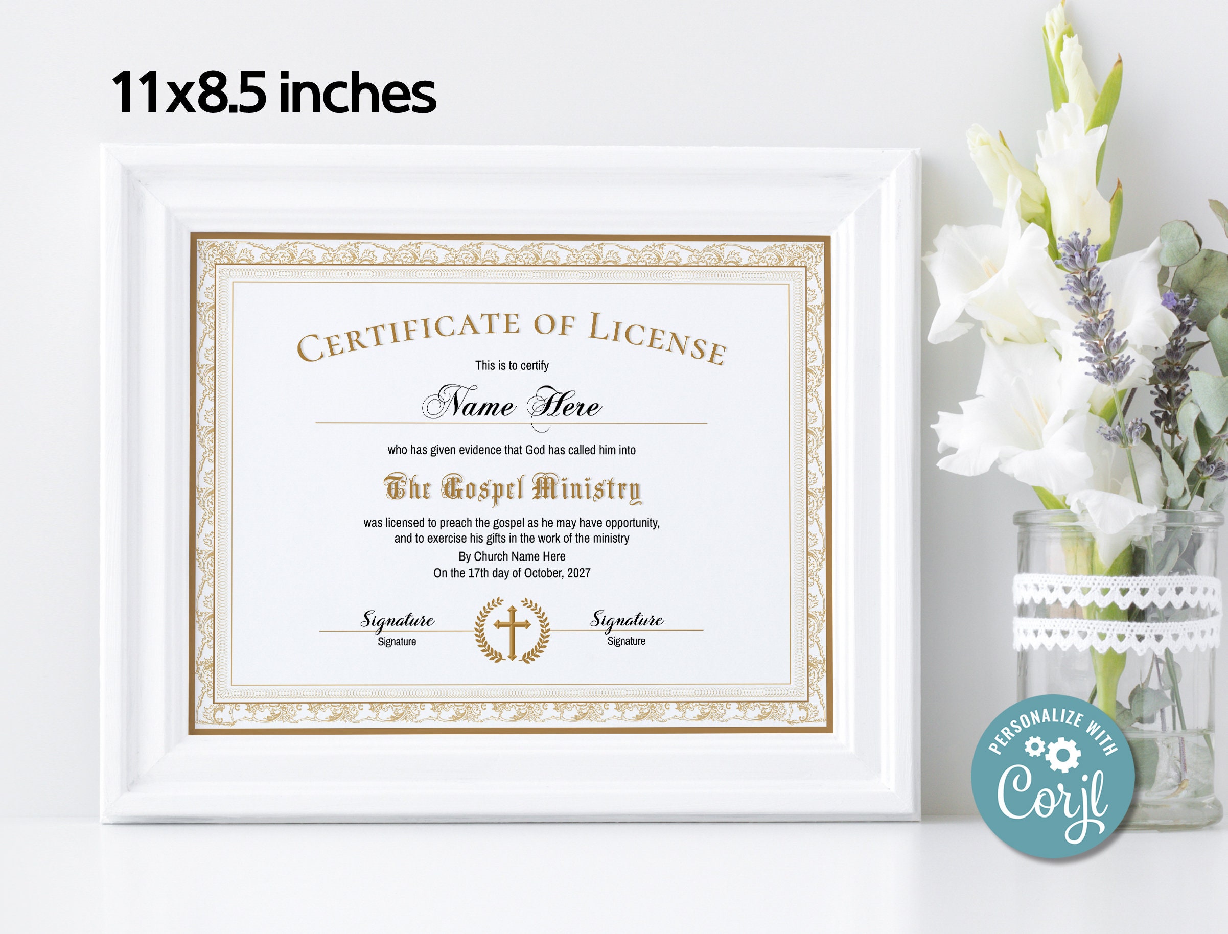 Gospel Ministry Certificate of License Template Elegant Licensed Gospel Ministry Certificate of License Template Elegant Licensed
