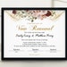 Printable Vow Renewal Certificate, Editable Wedding Certificate ...