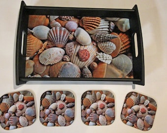 Serving Tray: Seashells