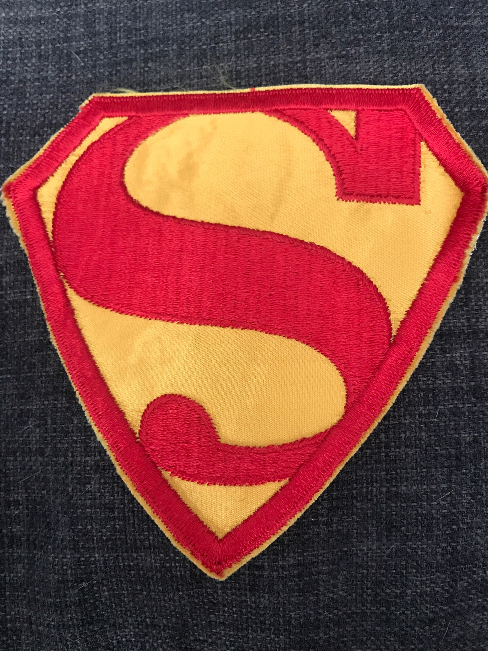 Superman Patch Etsy