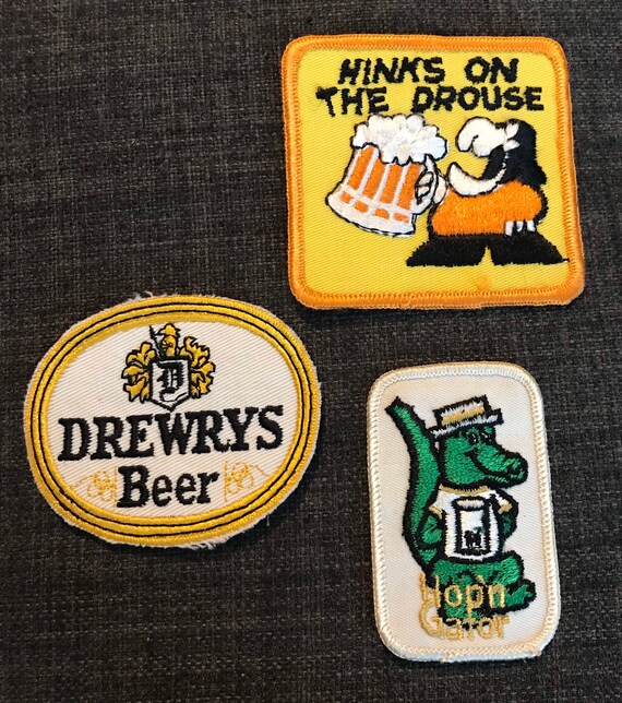 Vintage Beer Patches Etsy