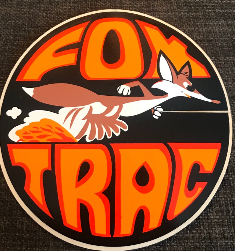 Vintage 1970s Snowmobile Fox Trac Stickers | Etsy