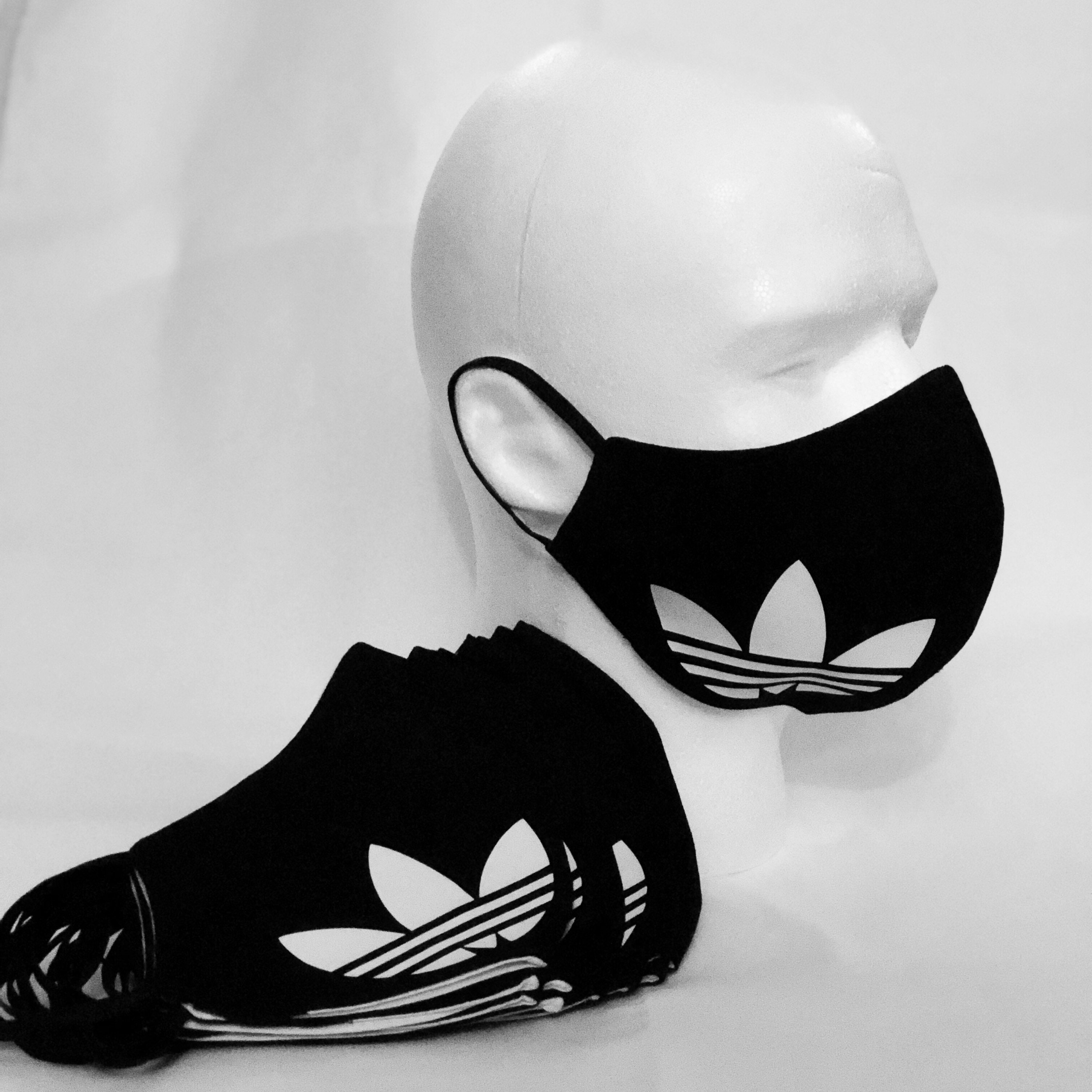 Custom Adidas face mask. Etsy