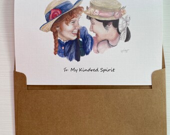 Kindred Spirits Original Card Anne Shirley