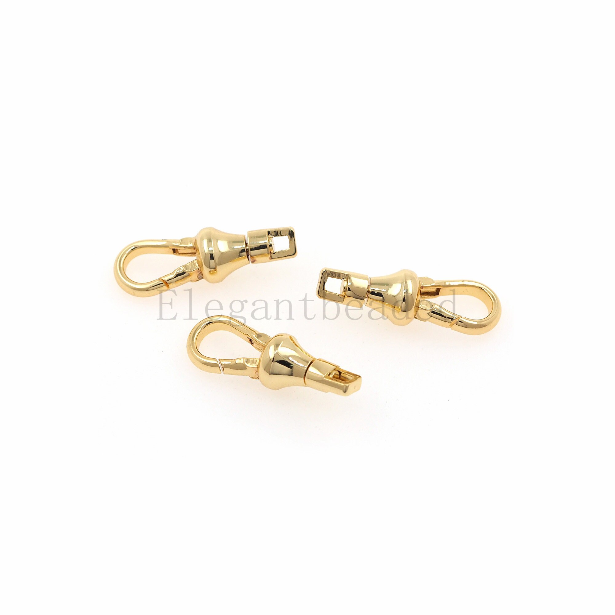 Gold plated Swivel Snap ClaspHigh quality Bracelet Necklace Etsy