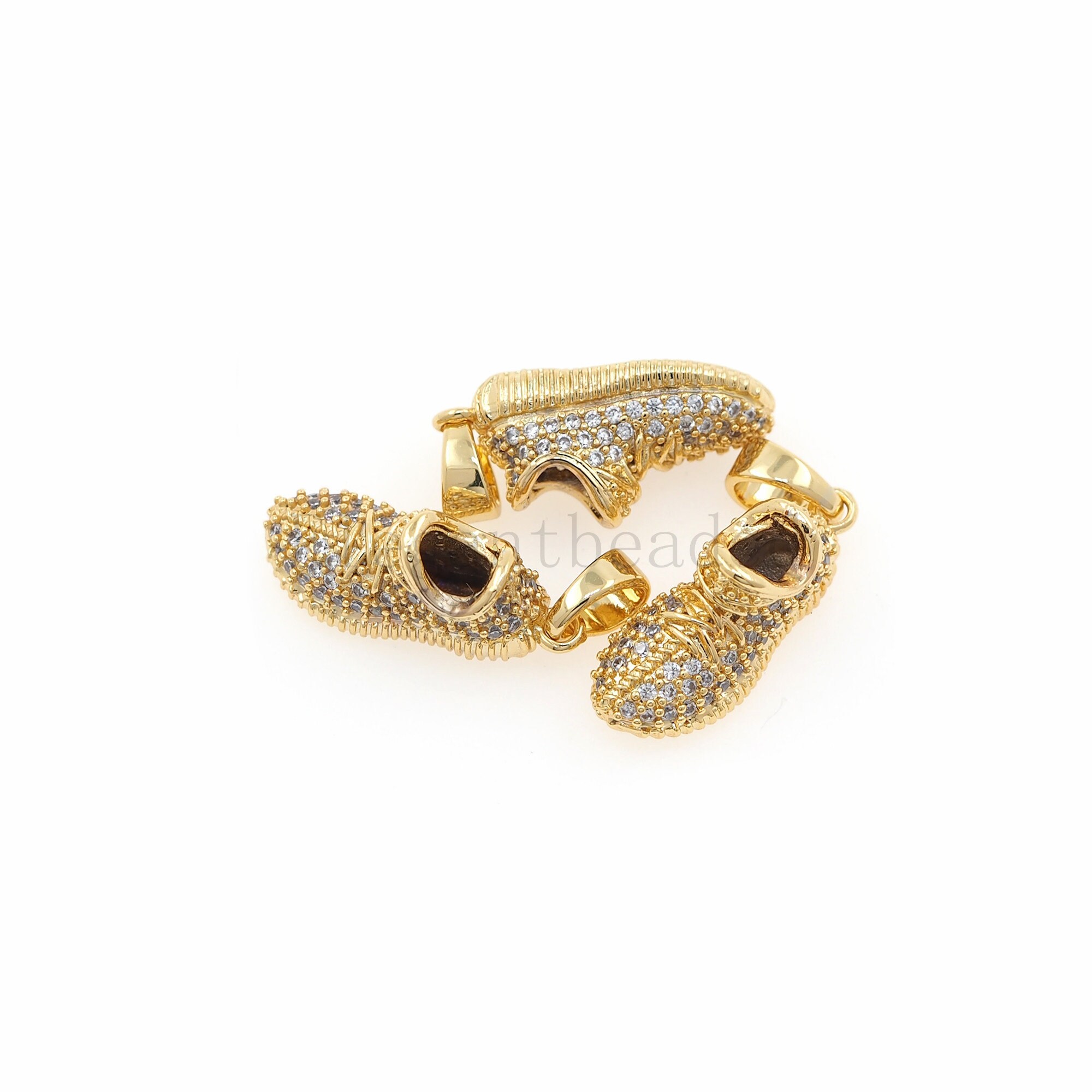 Running Shoe NecklaceShoe Bracelet CharmCZ Micro pave Etsy