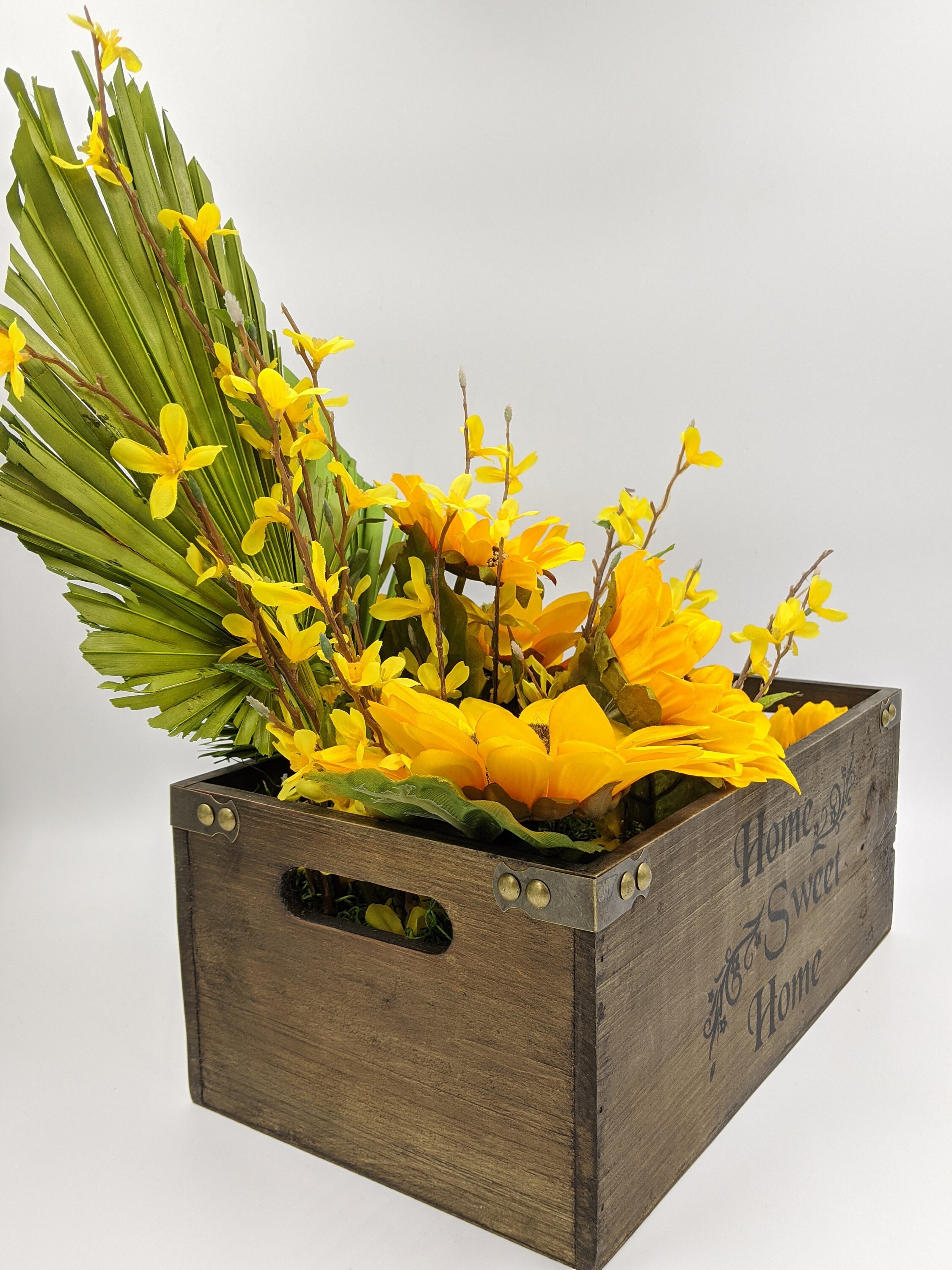 Home Decor/Indoor Flower Box/Wooden Planter/Gift Etsy