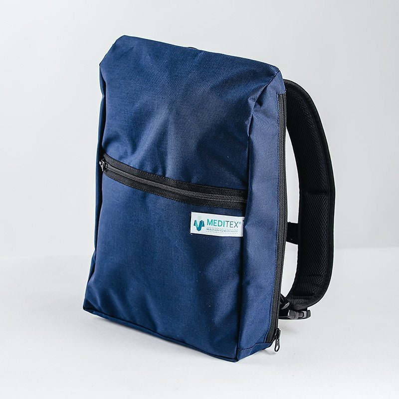Dark Blue LVAD Backpack - LVAD Bags