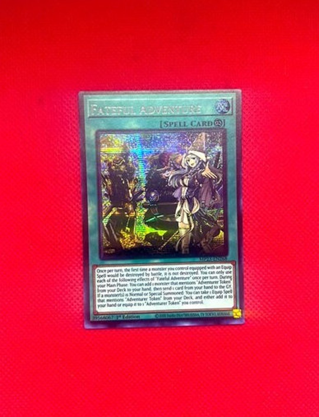 Yugioh Fateful Adventure Prismatic Secret Rare 1st Edition Yugioh Card MP23EN268 Etsy