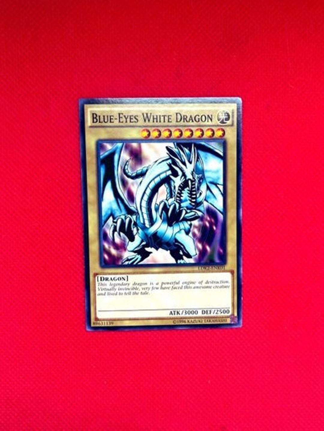 Yugioh Blue eyes White Dragon Yugioh Card LDK2ENK01 Etsy