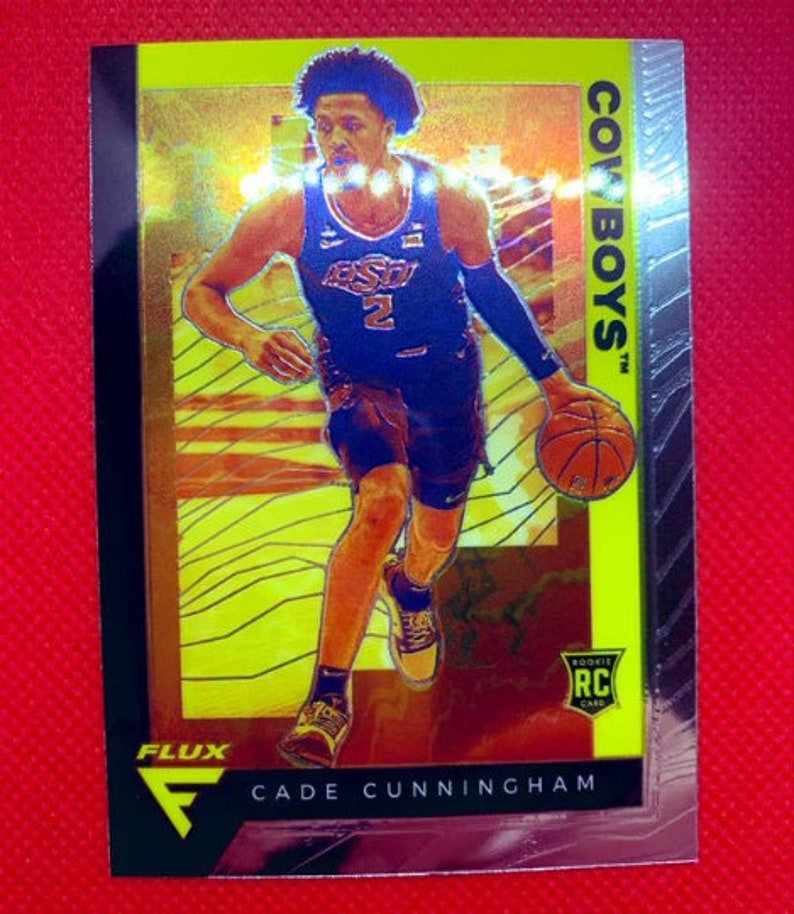 Cade Cunningham Rookie Card Flux 2021 Panini Chronicles Draft Etsy