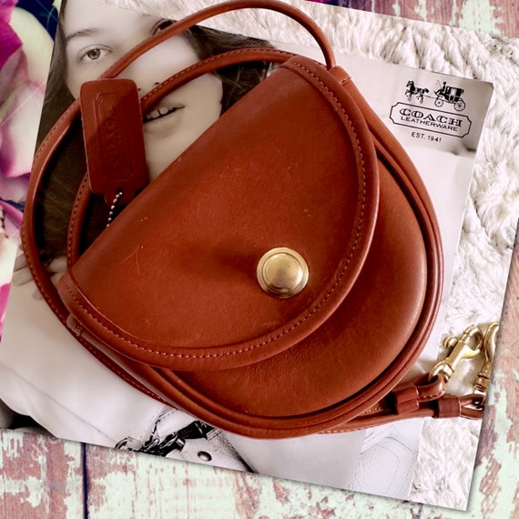 Tan crossbody coach purse new arrivals