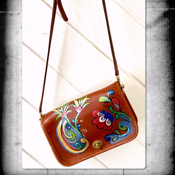 Upcycled Penny Pocket Crossbody Bag 9755