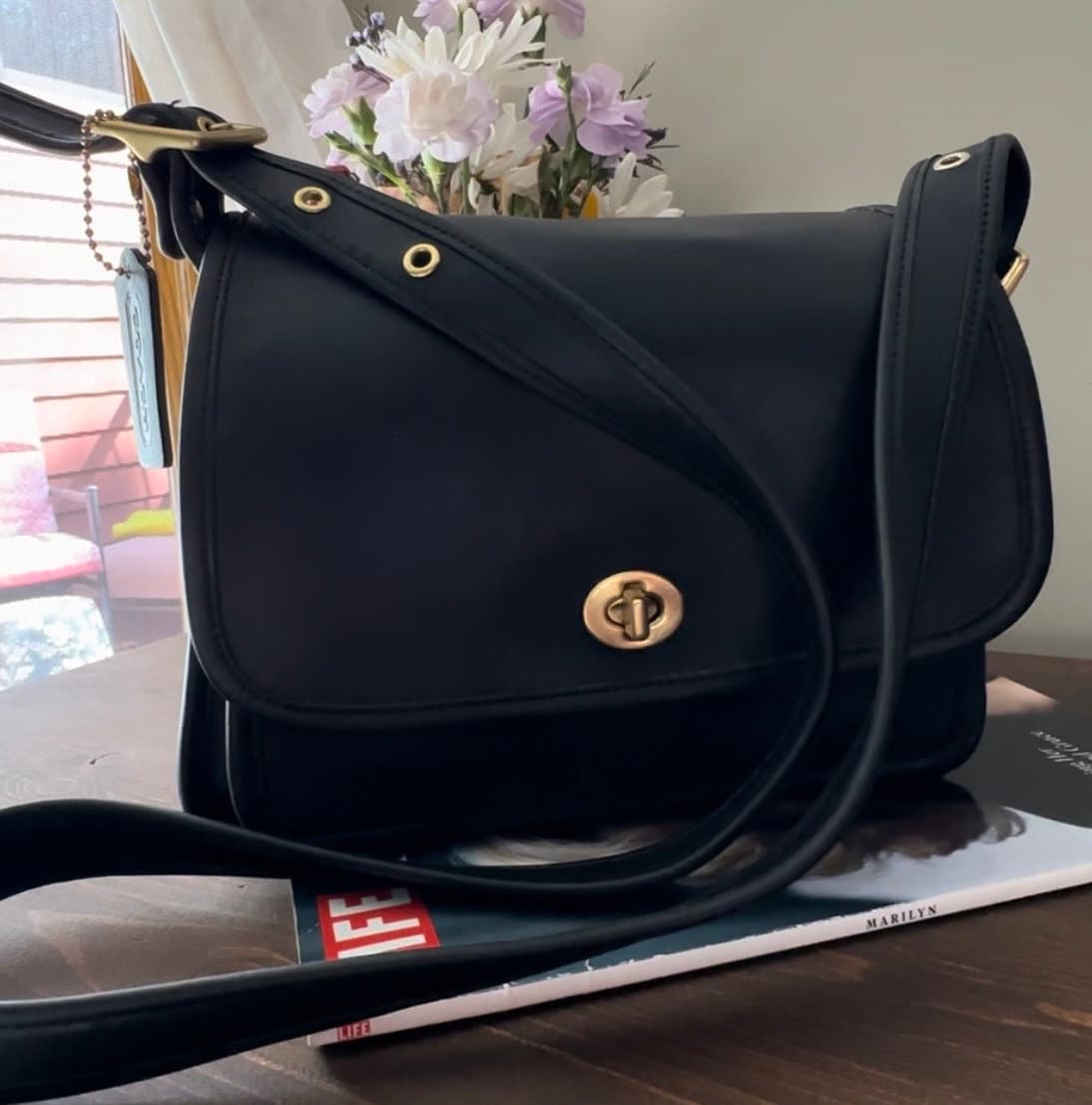 Coach Vintage Turnlock Bag - Etsy