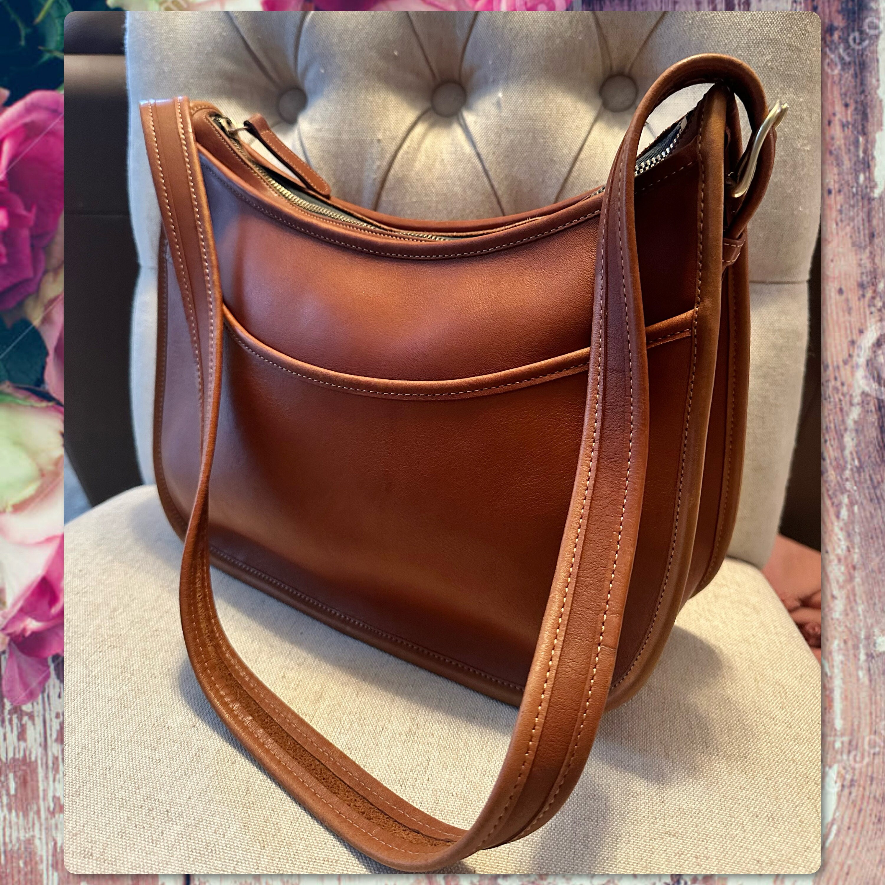 Vintage Coach British Tan Classic Hobo Bag 9855 - Etsy Vintage Coach British Tan Classic Hobo Bag 9855 - Etsy