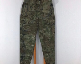 army printed joggers