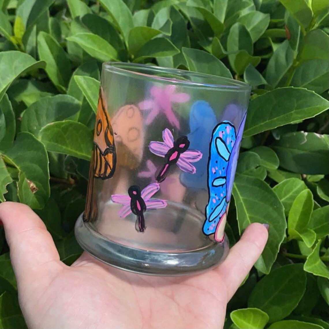 Garden Fairy Candle Holder Etsy