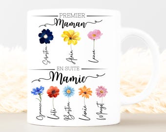 mug grandma's garden. personalized gift grandma. personalized mug grandma, personalized mug grandma, mug gift grandma. ceramic mug