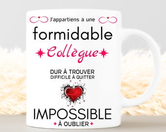 Personalized mug with name, 11oz mug, customizable mug, personalized mug, personalized mug for colleagues