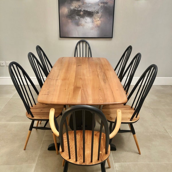 Ercol Furniture - Dining table and Chairs