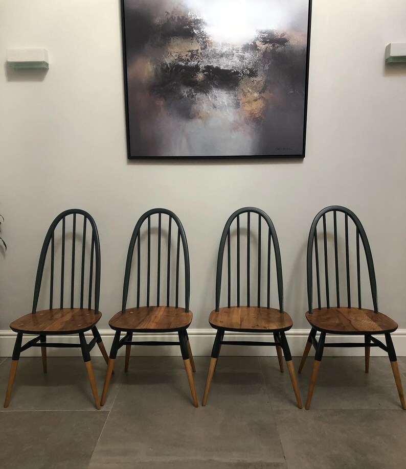 Ercol Quaker Chairs Fully Renovated Top Quality Finish Etsy