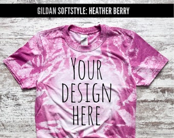 gildan heather berry