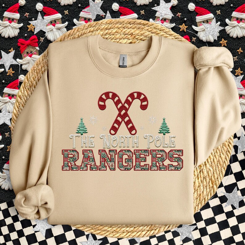 Rangers Christmas Themed Mascot PNG Christmas School Spirit, Holiday