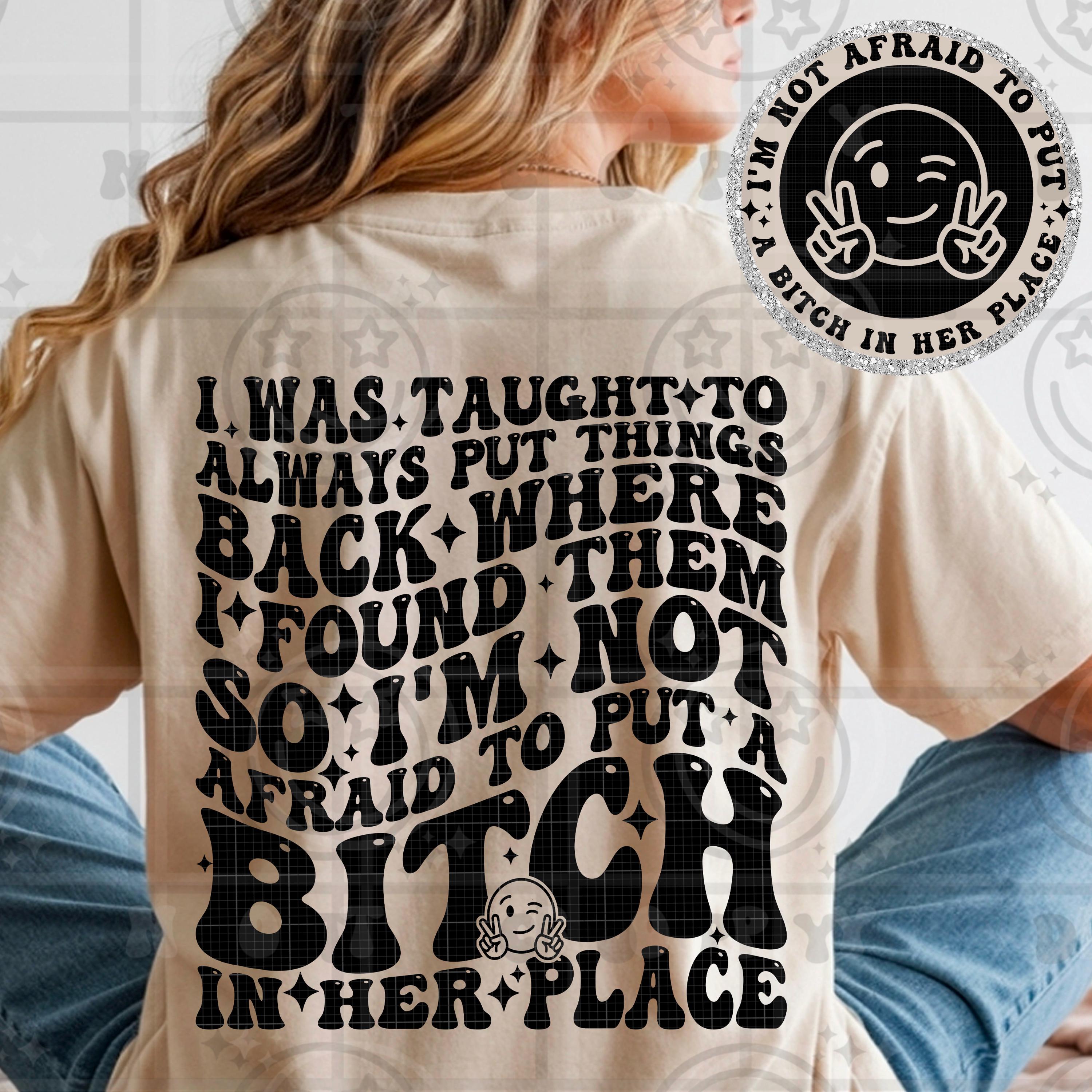 The Bitch Is Back – T-Shirt Unisex In Cotone, Uomo E Donna, Girocollo Corto Maniche - Foto 2