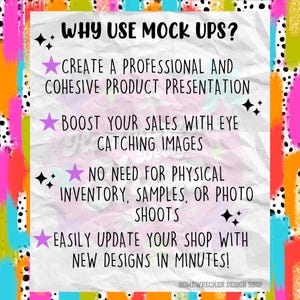 Bundle di mock-up: Comfort Colors Blank Tshirt Mock-up e cappellini da camionista Otto, a tema estivo, anguria, colori vivaci e neon, BUNDLE immagine 3