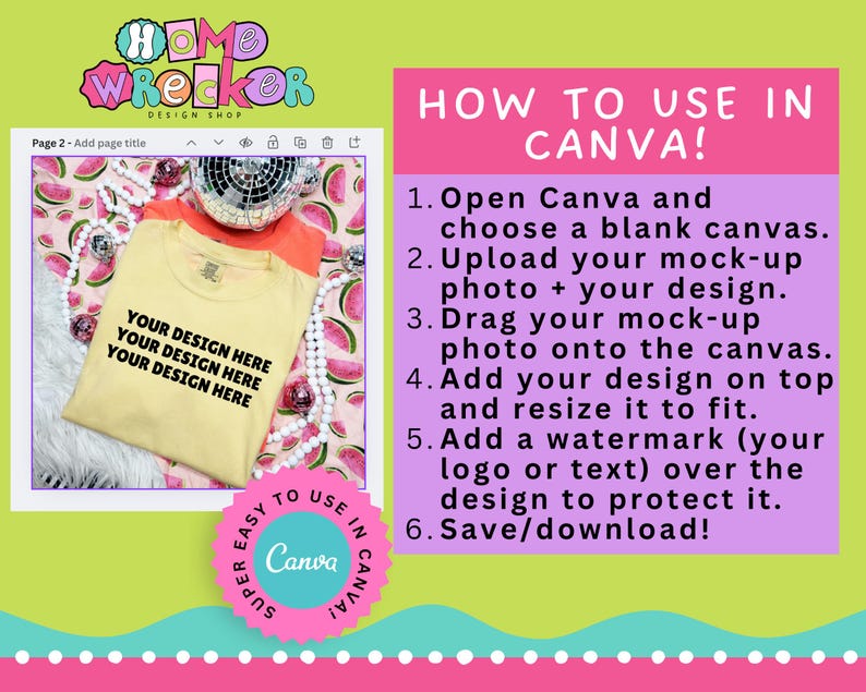 a picture of a t - shirt with the words how to use in canva