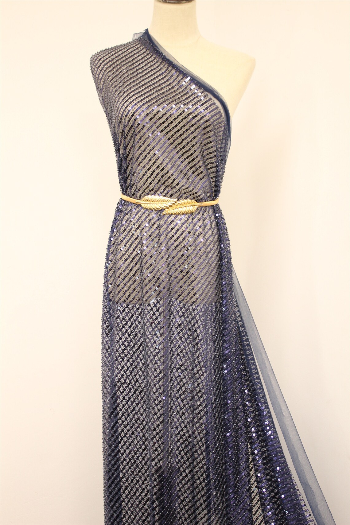 Evening Dress Lace Fabric Fashion Sequin Lace Embroidery Etsy