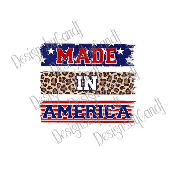 Made In America SVG Patriotic SVG America Digital Cut File Etsy