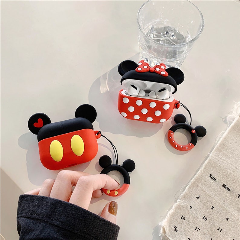 Mickey & Minnie Mouse AirPod Cases AirPod PRO Case Disney | Etsy
