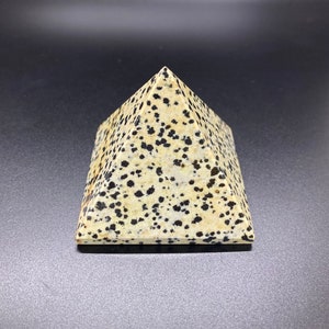 Dalmatian Pyramid / Crystal Gemstone Pyramid