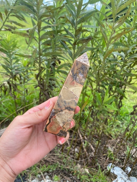 Natural 4 Faceted King Cobra Jasper 135MM Reiki Healing Etsy