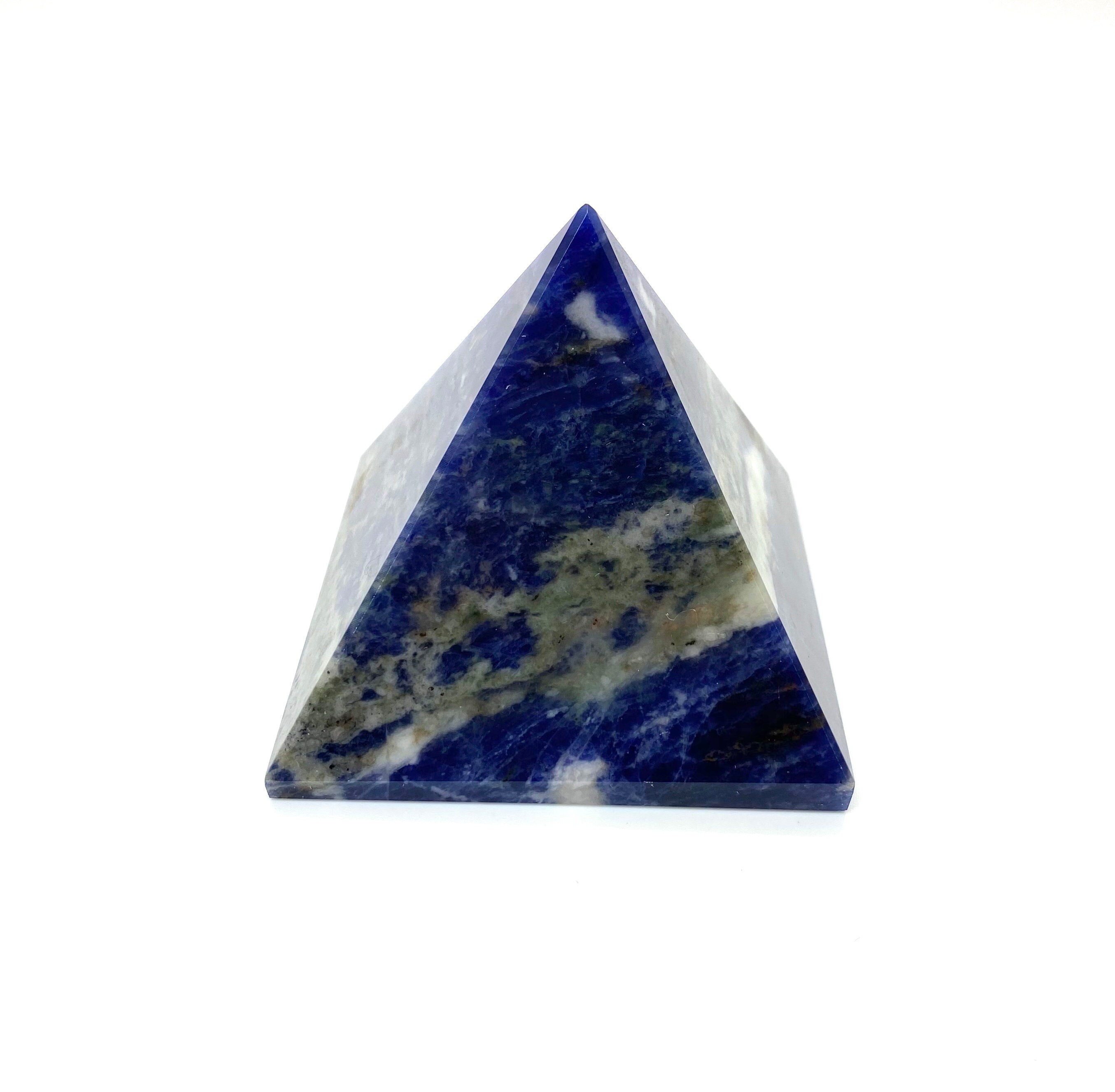 Sodalite Pyramid / Crystal Gemstone Pyramid | Etsy