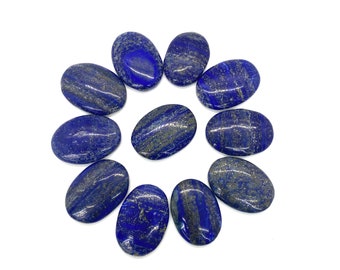 Lapis Lazuli Palm Stone / Worry Stone / Palmstone / Small Crystal