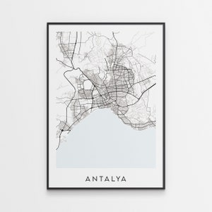 Atlanta Map Print - Minimal Atlanta Poster Art - Georgia USA