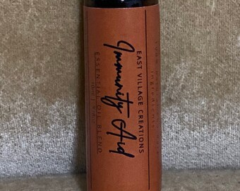 Ayuda de inmunidad (mezcla/rodillo de aceite esencial centrado en la inmunidad)
