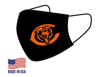 Bears Face Mask Etsy - chicago bears fan club gift roblox