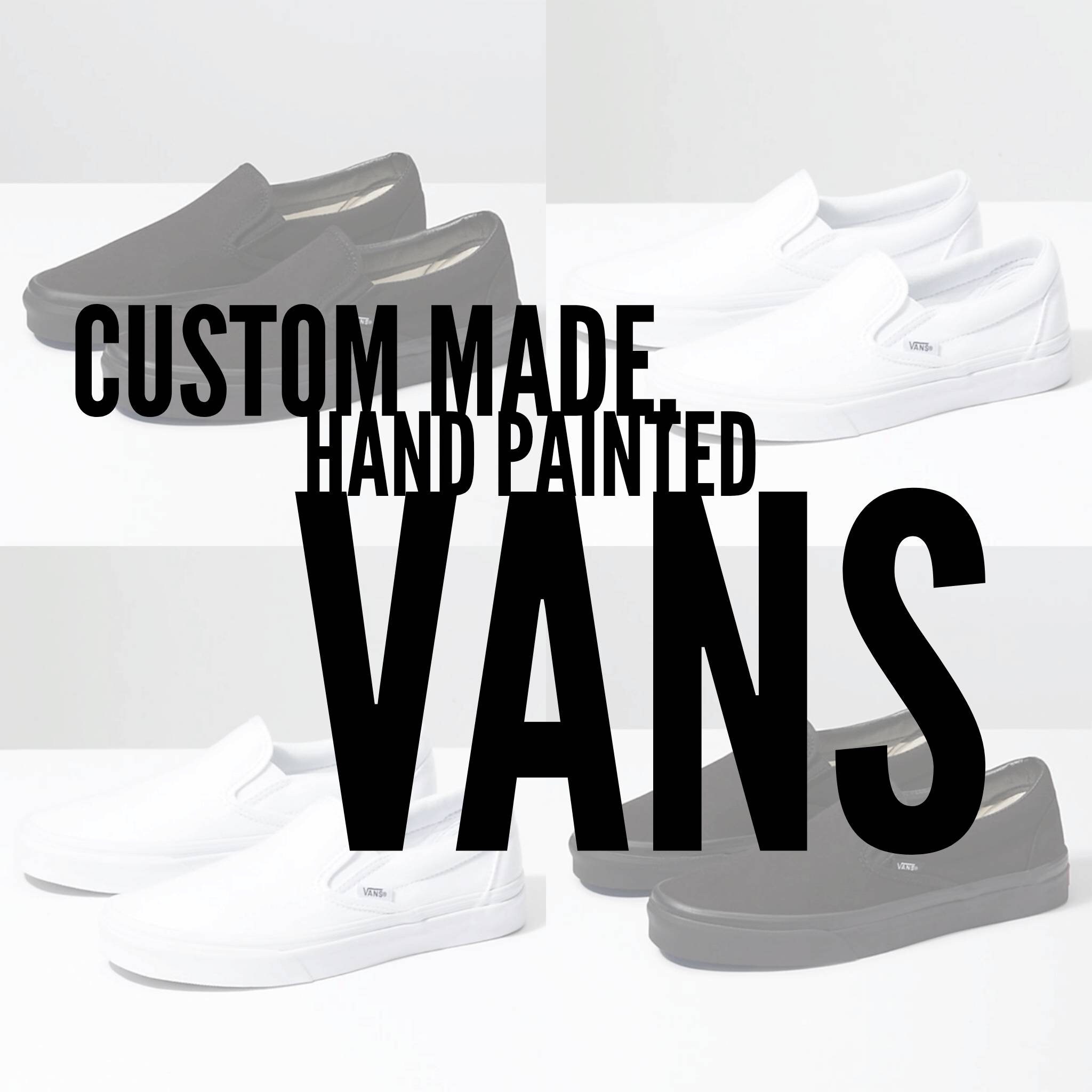 custom made for you vans