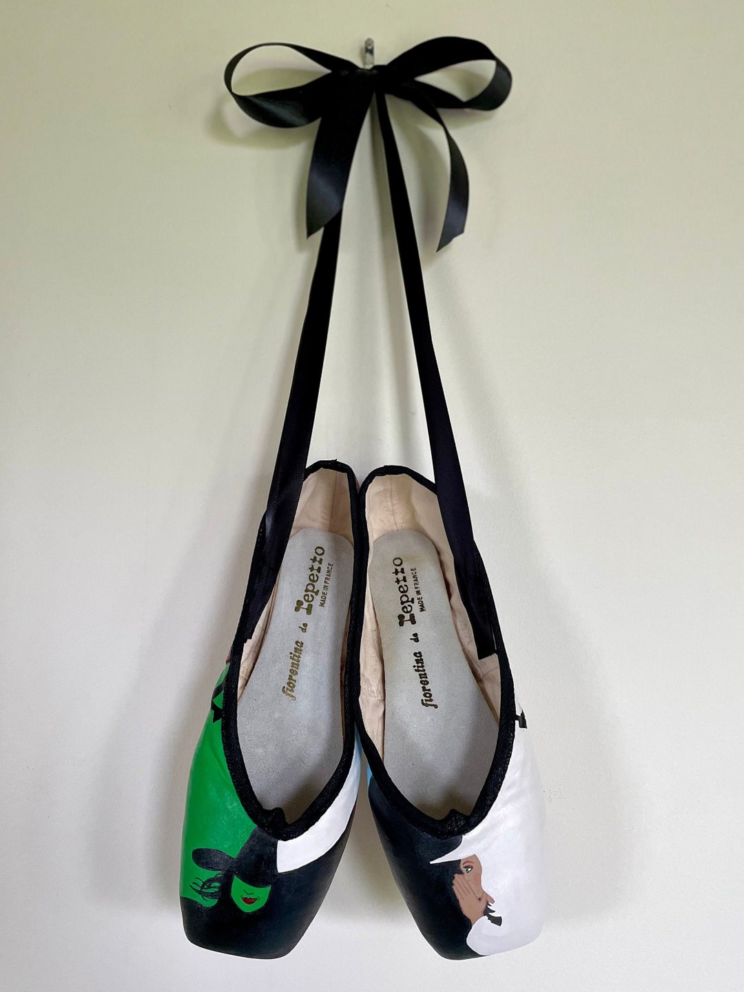 Wicked Decorative Pointe Shoes Etsy