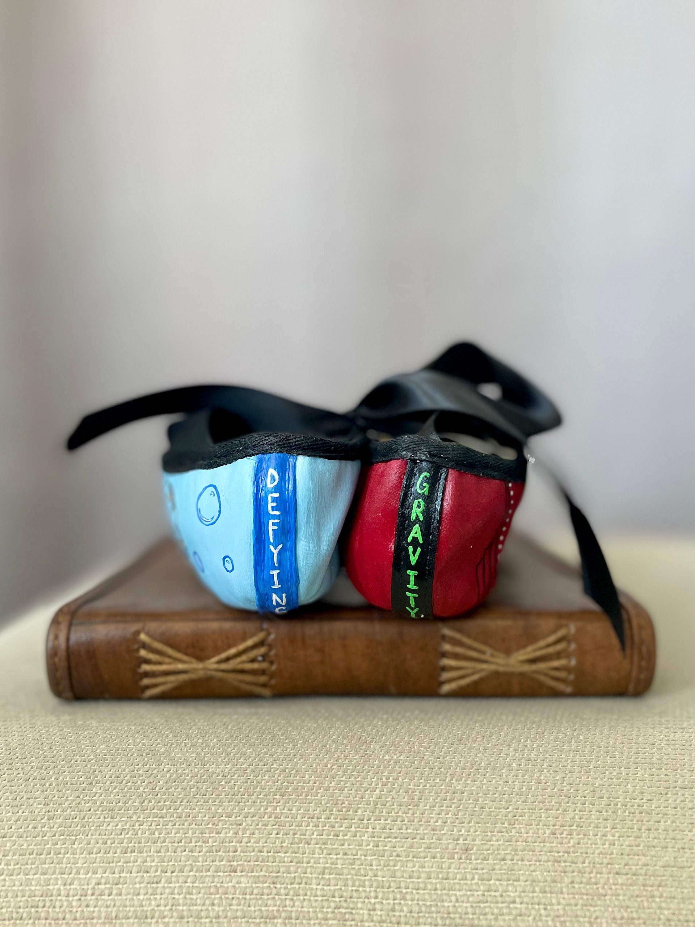 Wicked Decorative Pointe Shoes Etsy