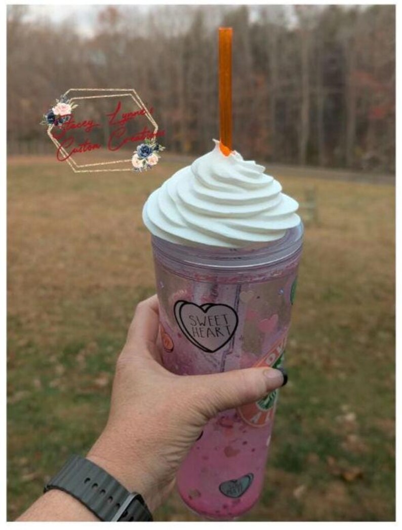3D Print Whipped Cream Topper STL Digital File for 24oz Tumbler image 3