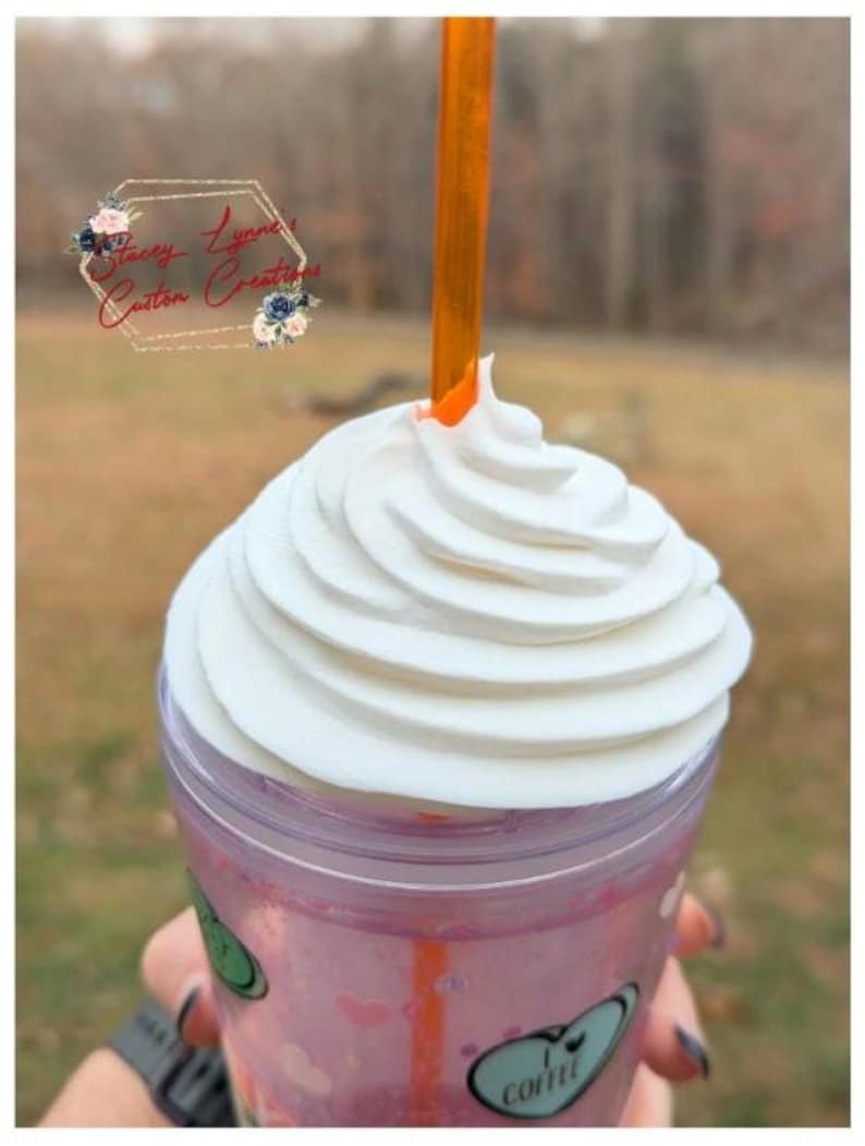 3D Print Whipped Cream Topper STL Digital File for 24oz Tumbler image 2