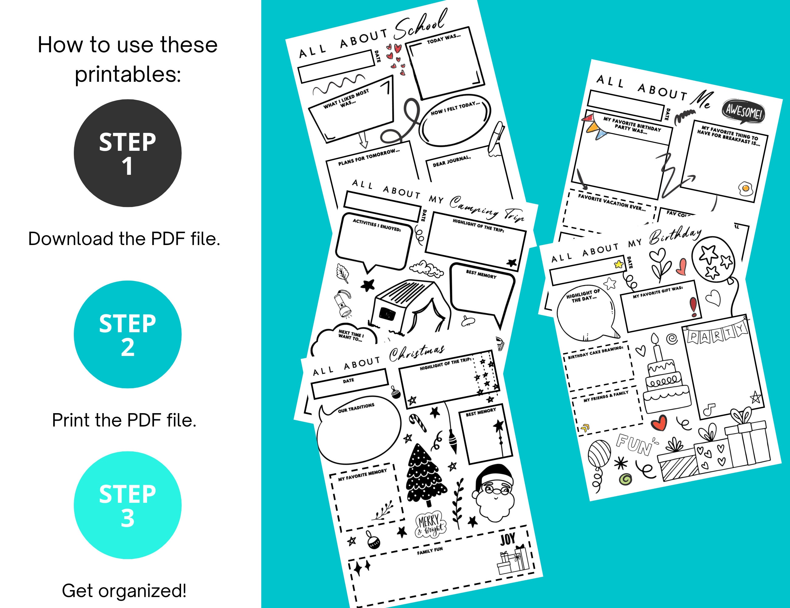 All About Me Printable Worksheet Teaching Resource Teacher Printable
